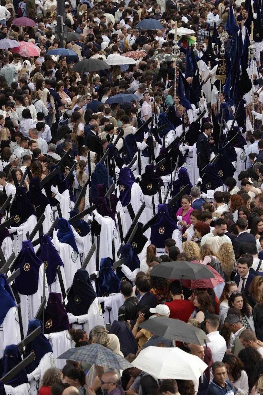 Salida de la Hermandad de la Estrella en la Semana Santa de 2025