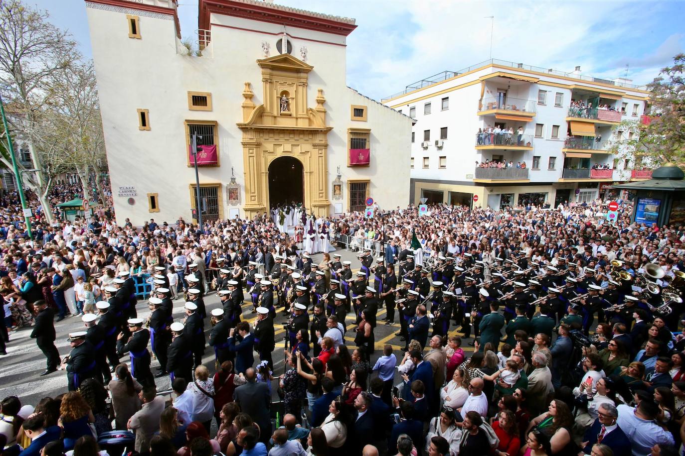 El Señor de la Penas y la Virgen de Gracia y Esperanza este Domingo de Ramos