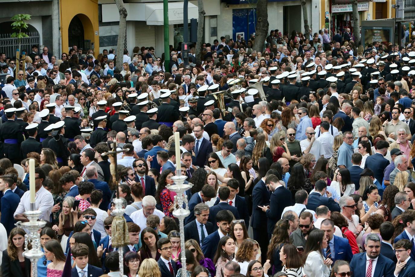 El Señor de la Penas y la Virgen de Gracia y Esperanza este Domingo de Ramos