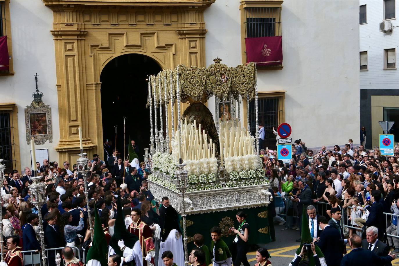 El Señor de la Penas y la Virgen de Gracia y Esperanza este Domingo de Ramos