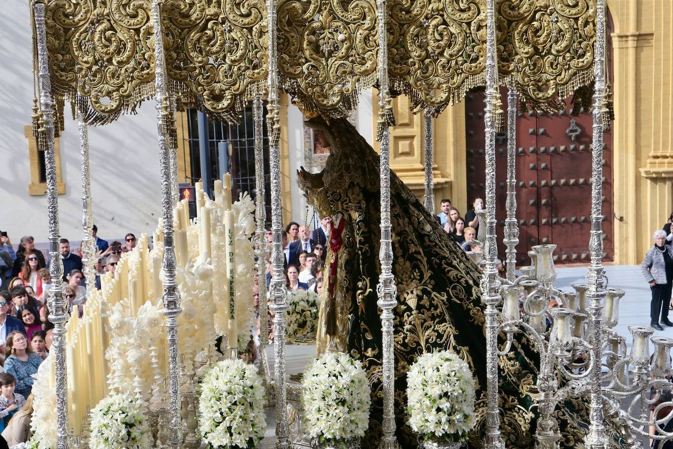 El Señor de la Penas y la Virgen de Gracia y Esperanza este Domingo de Ramos