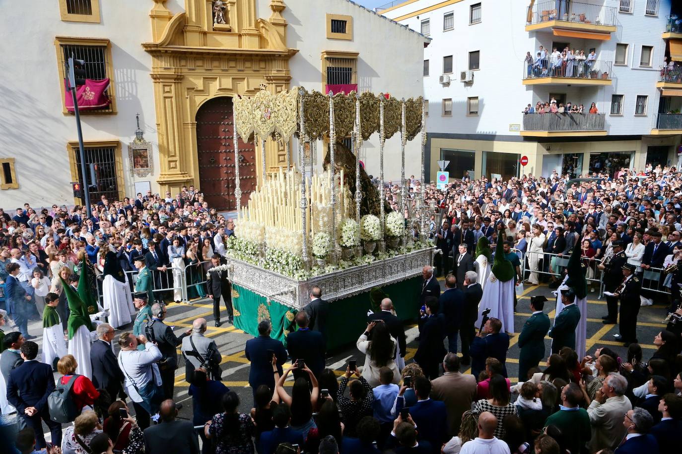 El Señor de la Penas y la Virgen de Gracia y Esperanza este Domingo de Ramos