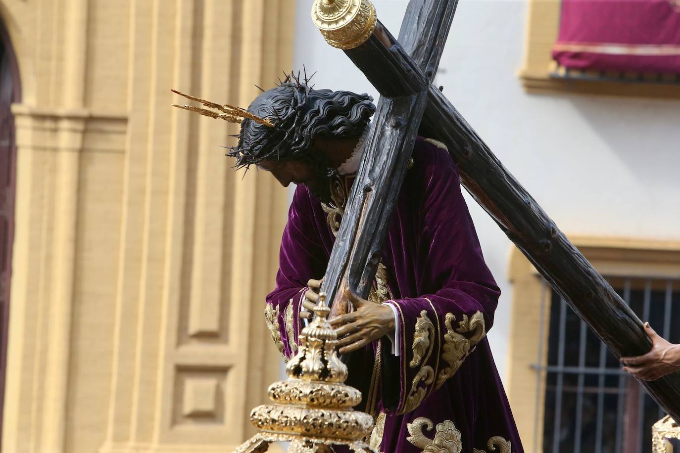 El Señor de la Penas y la Virgen de Gracia y Esperanza este Domingo de Ramos