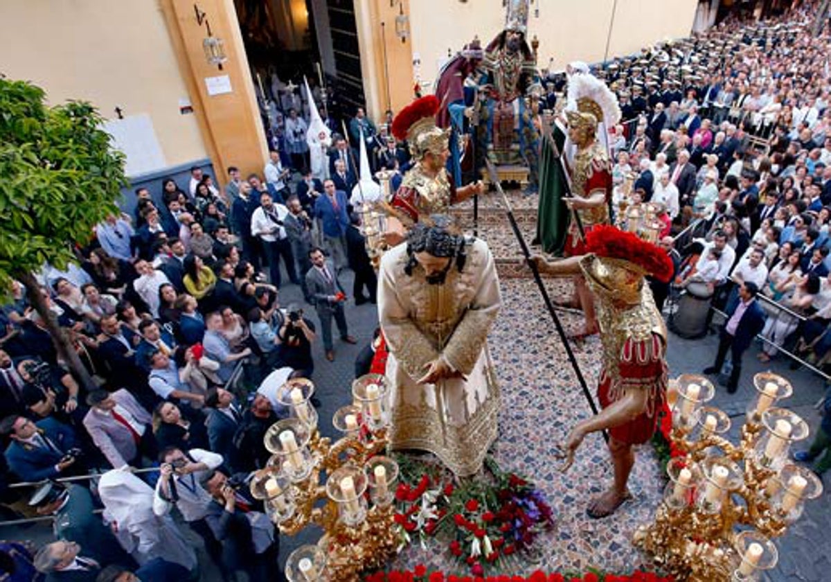 En el paso de misterio de la hermandad de La Amargura se escenifica un pasaje en el que Herodes es protagonista