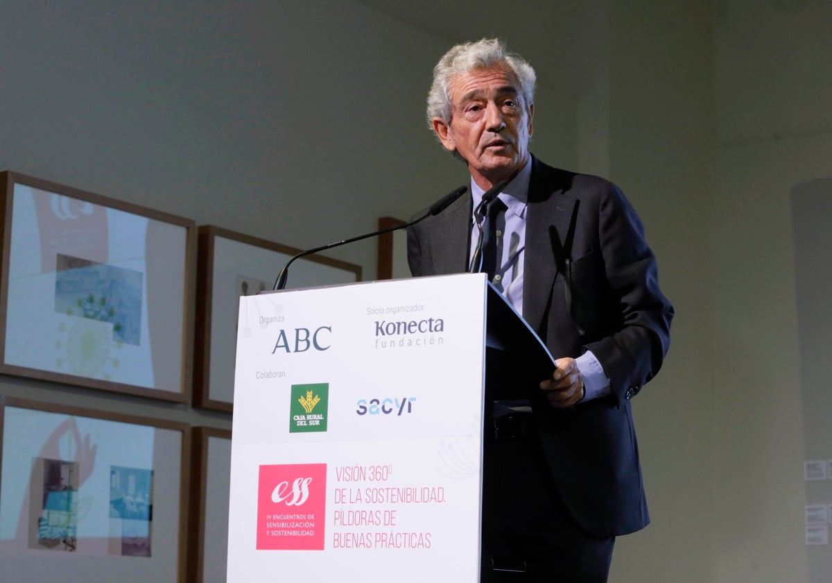 El presidente de Konecta, José María Pacheco, en un foro ABC