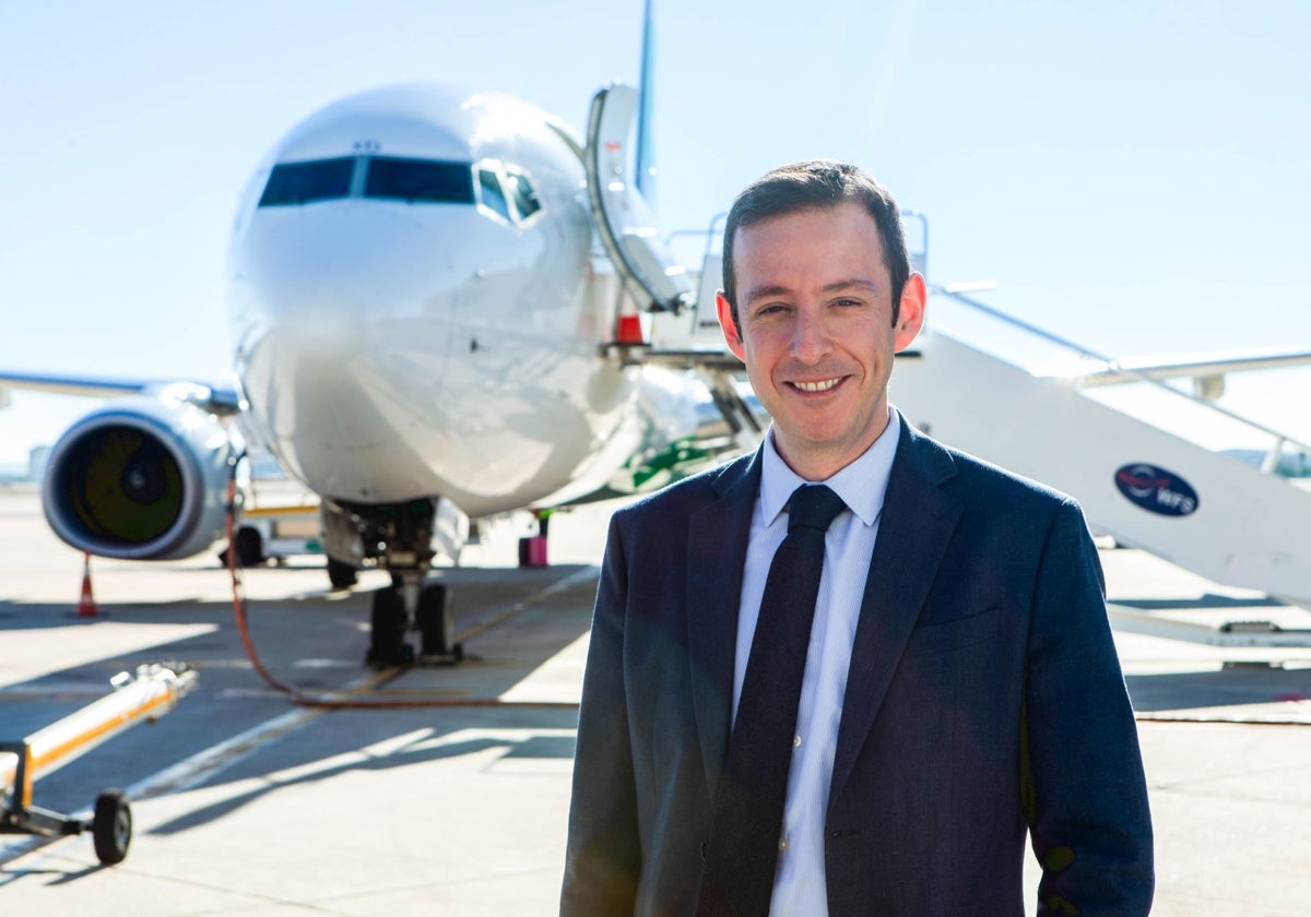 Sergio Millanes, director del aeropuerto de Sevilla