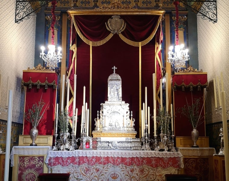 Monumento del Jueves Santo de la parroquia de La O