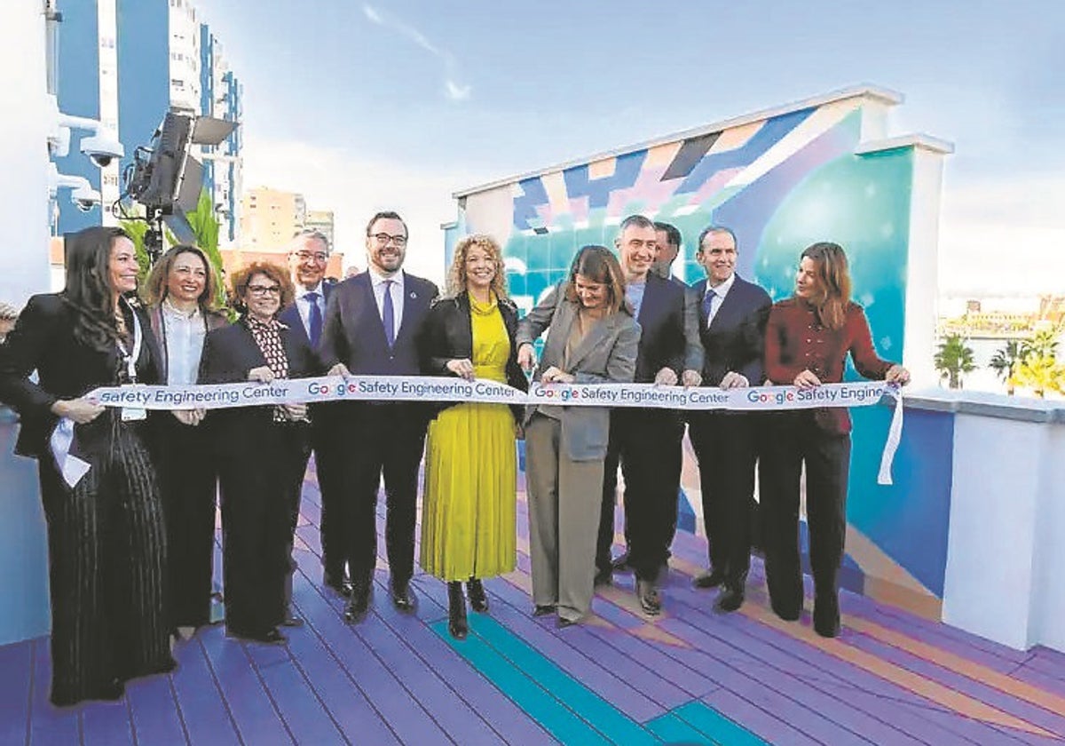 Inauguración del centro de ciberseguridad de Google de Málaga