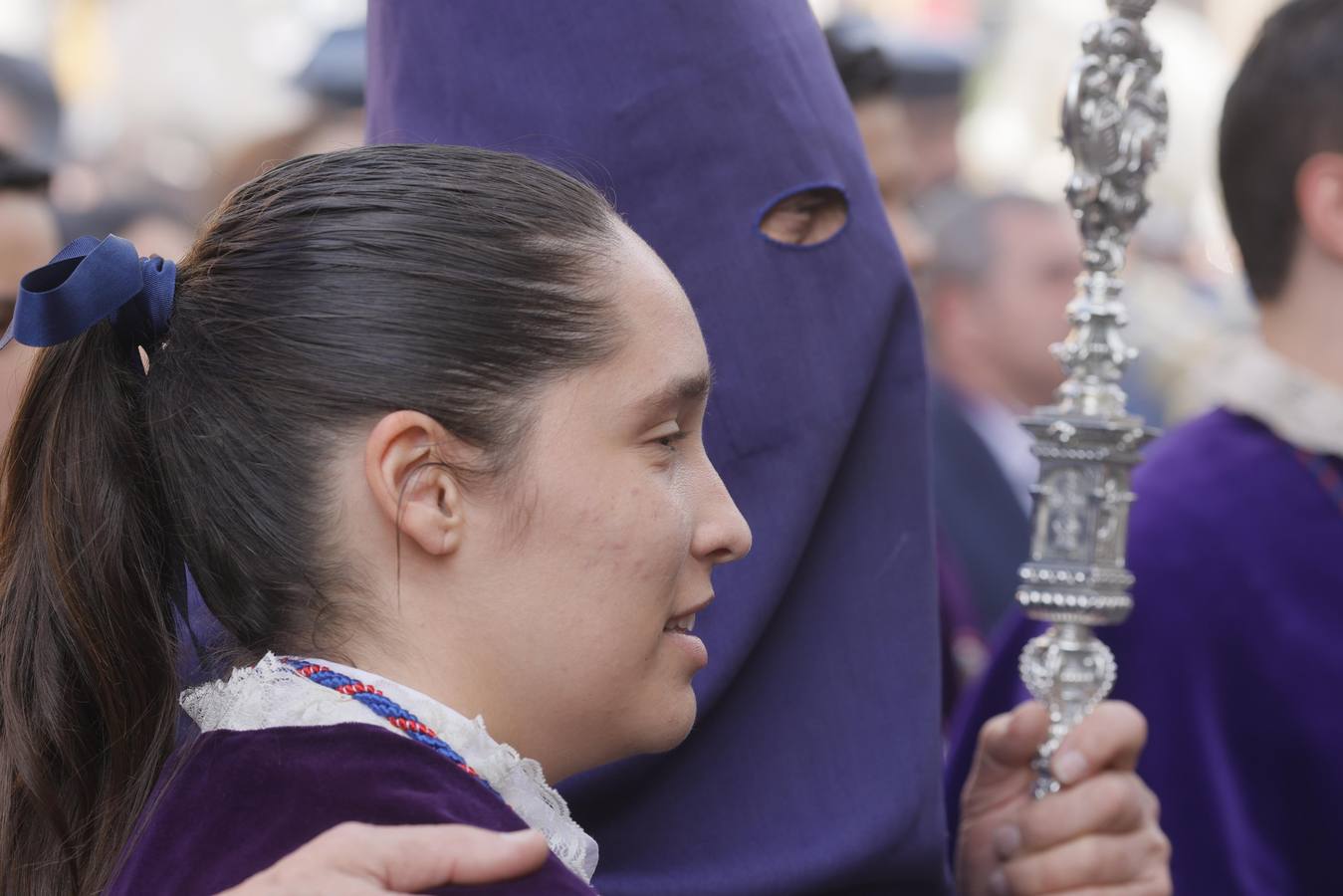 La hermandad del Baratillo es una de la cofradías que despierta más interés en la tarde del Miércoles Santo
