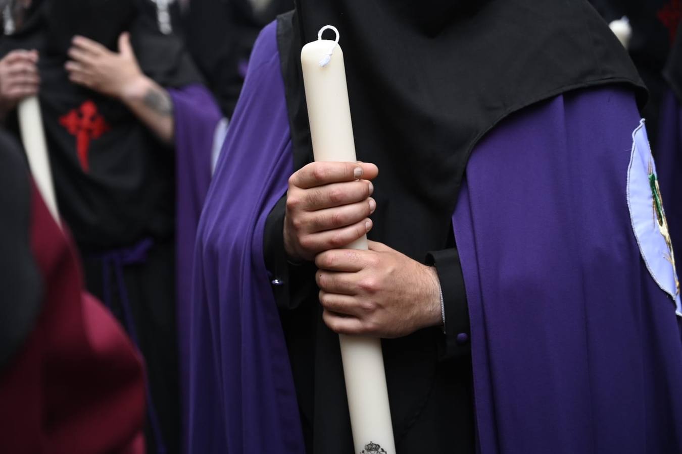 El misterio del Prendimiento de Castillo Lastrucci es uno de los pasos más grandes de la Semana Santa