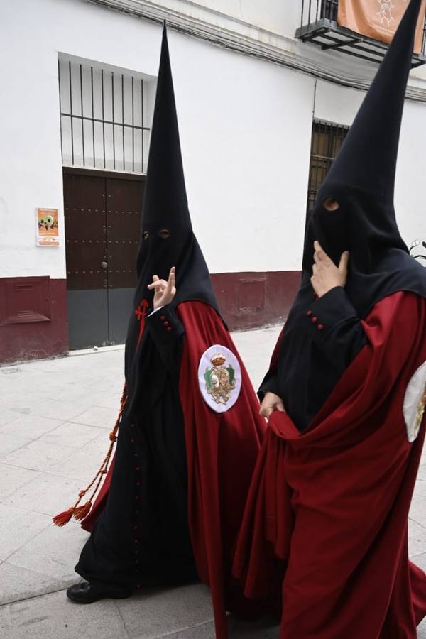 El misterio del Prendimiento de Castillo Lastrucci es uno de los pasos más grandes de la Semana Santa