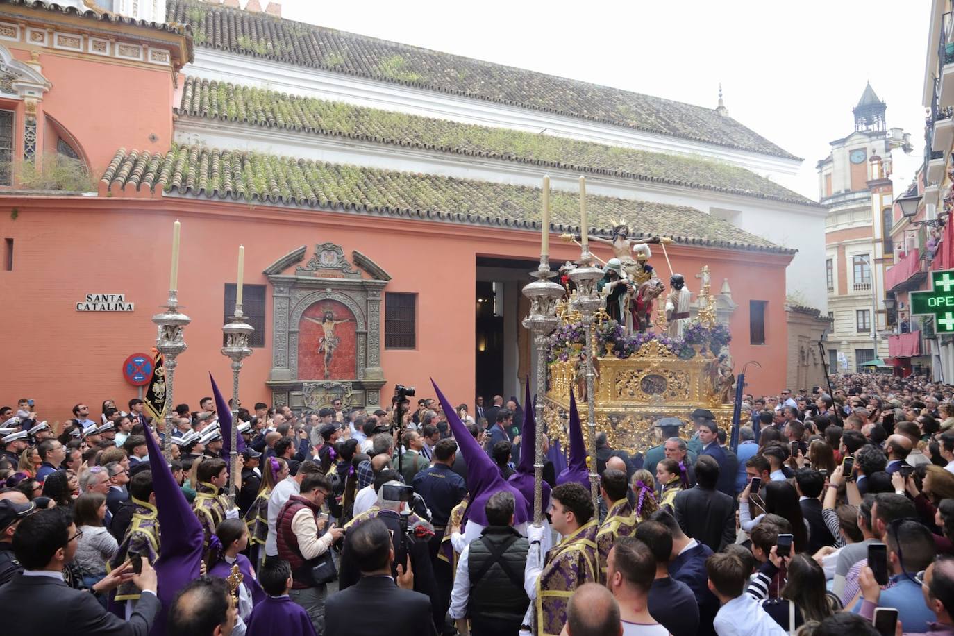 Estación de penitencia de la Hermandad de la Exaltación este Jueves Santo