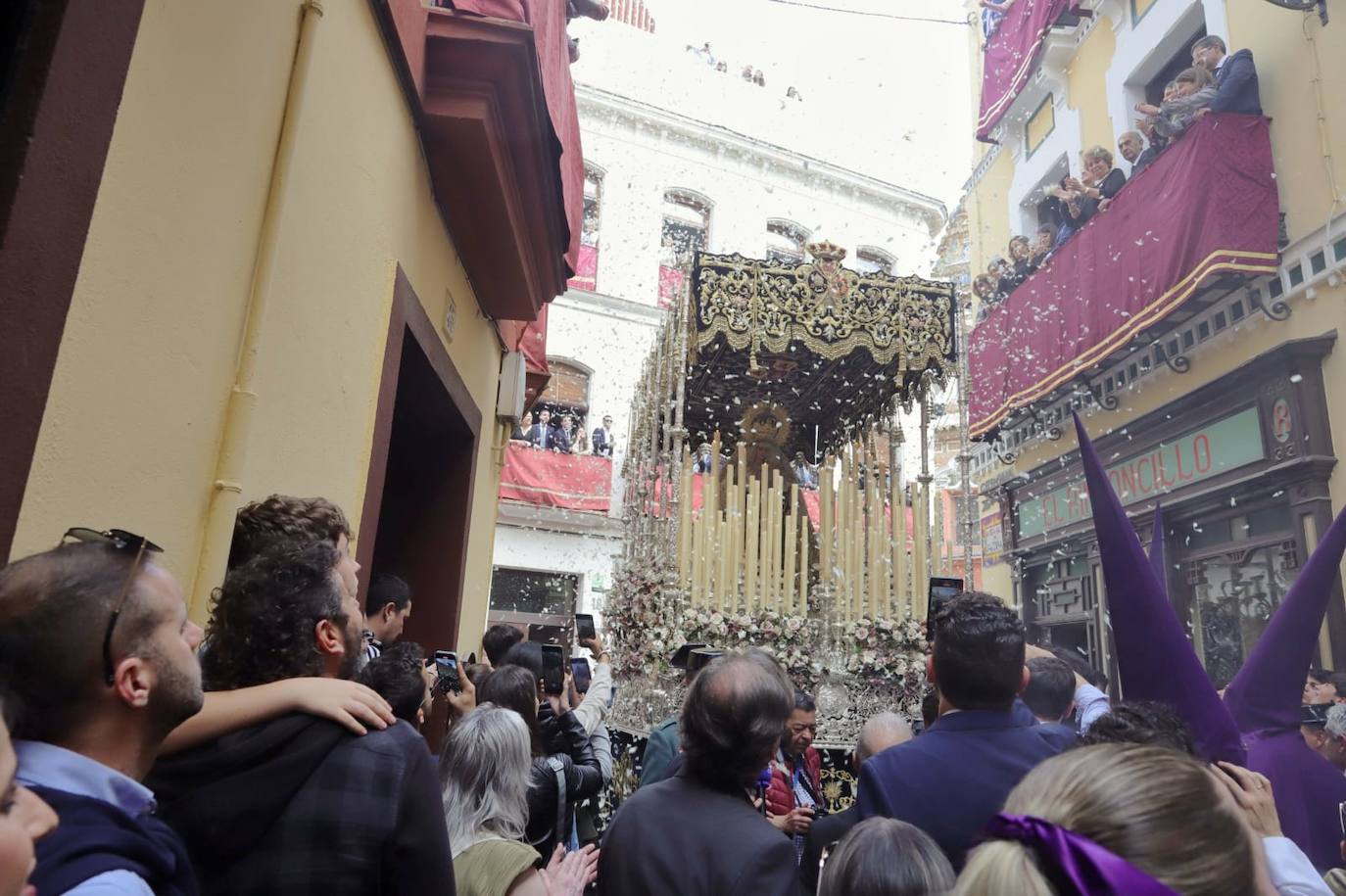 Estación de penitencia de la Hermandad de la Exaltación este Jueves Santo