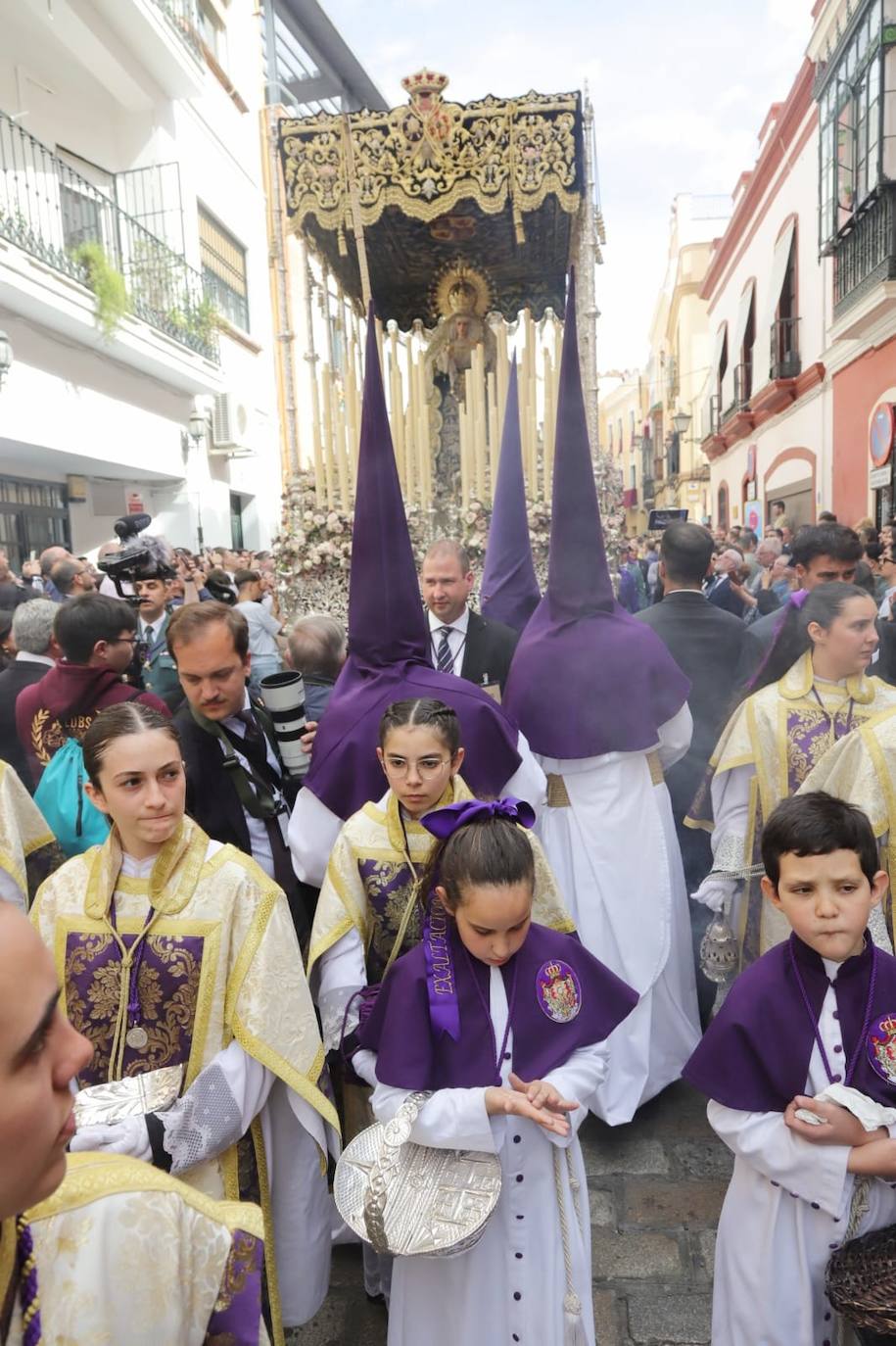 Estación de penitencia de la Hermandad de la Exaltación este Jueves Santo