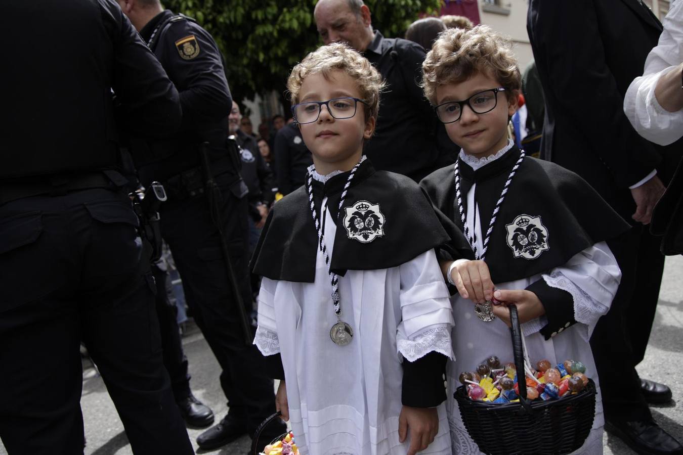 Salida de la Hermandad del Cachorro en la Semana Santa de Sevilla 2025 