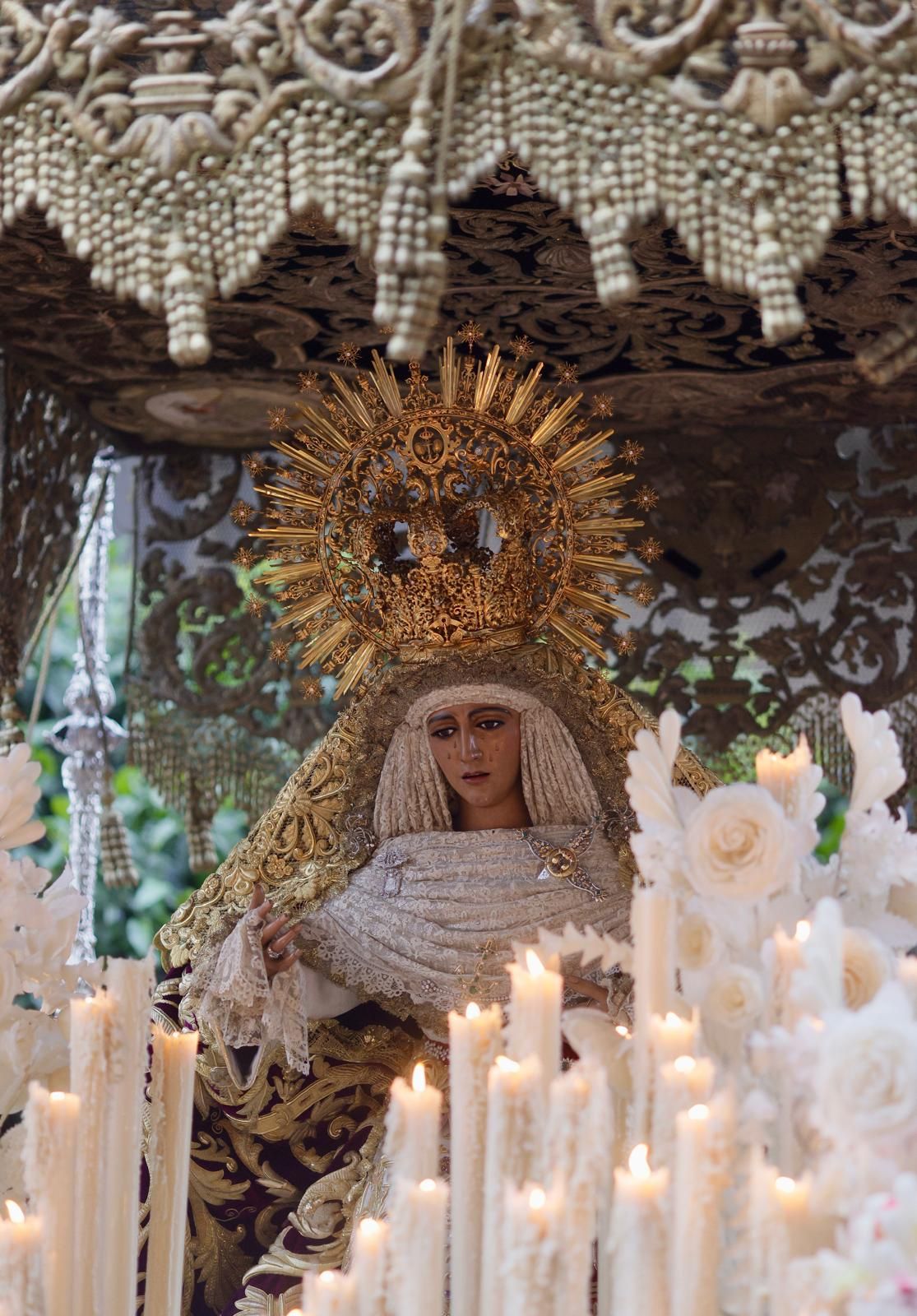 Las imágenes de la Hermandad de la Esperanza de Triana de la Semana Santa de Sevilla 2025