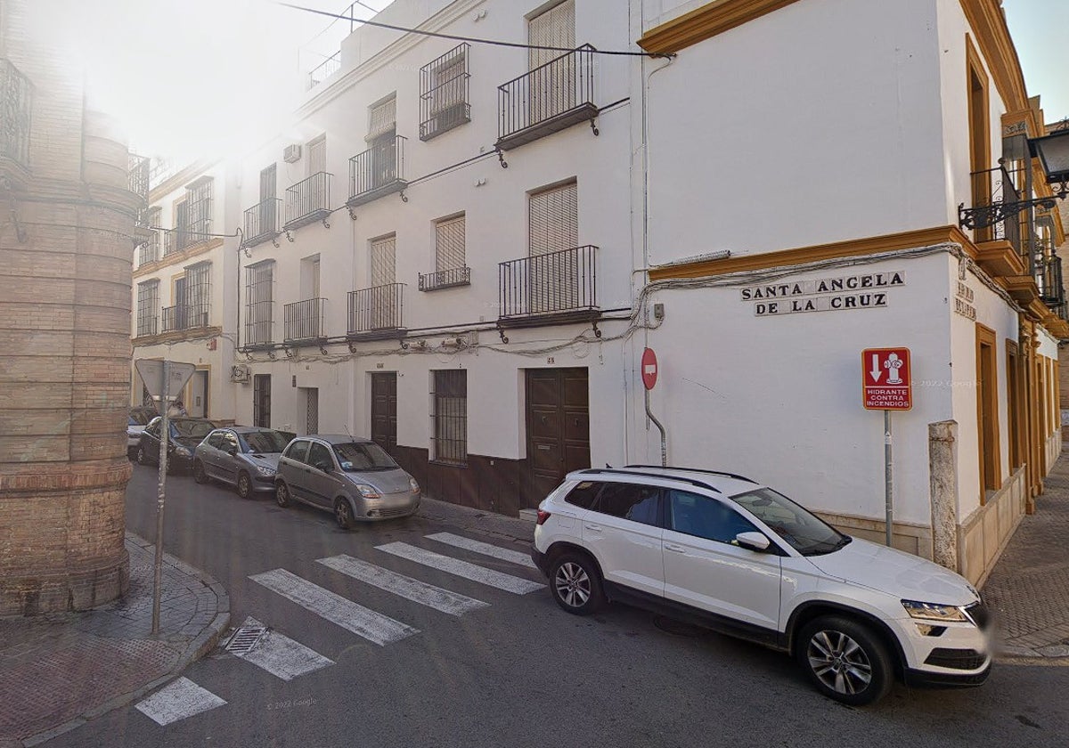 La calle Santa Ángela de la Cruz