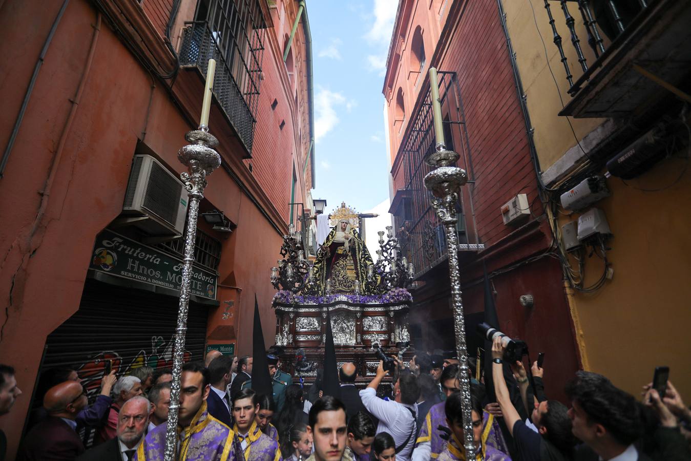 La Soledad de San Buenaventura en la Semana Santa de Sevilla 2025