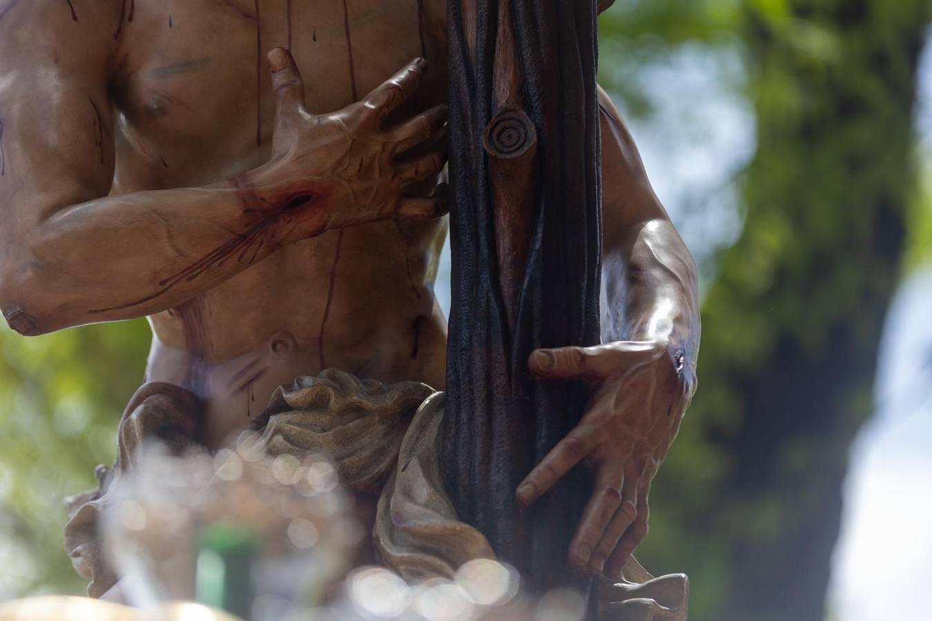 La Hermandad del Sol, a su paso por los Jardines de Murillo