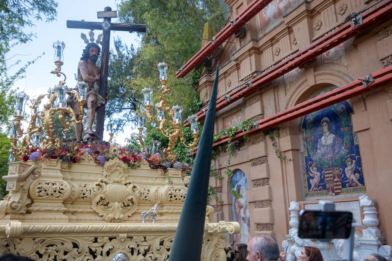 La Hermandad del Sol, a su paso por los Jardines de Murillo