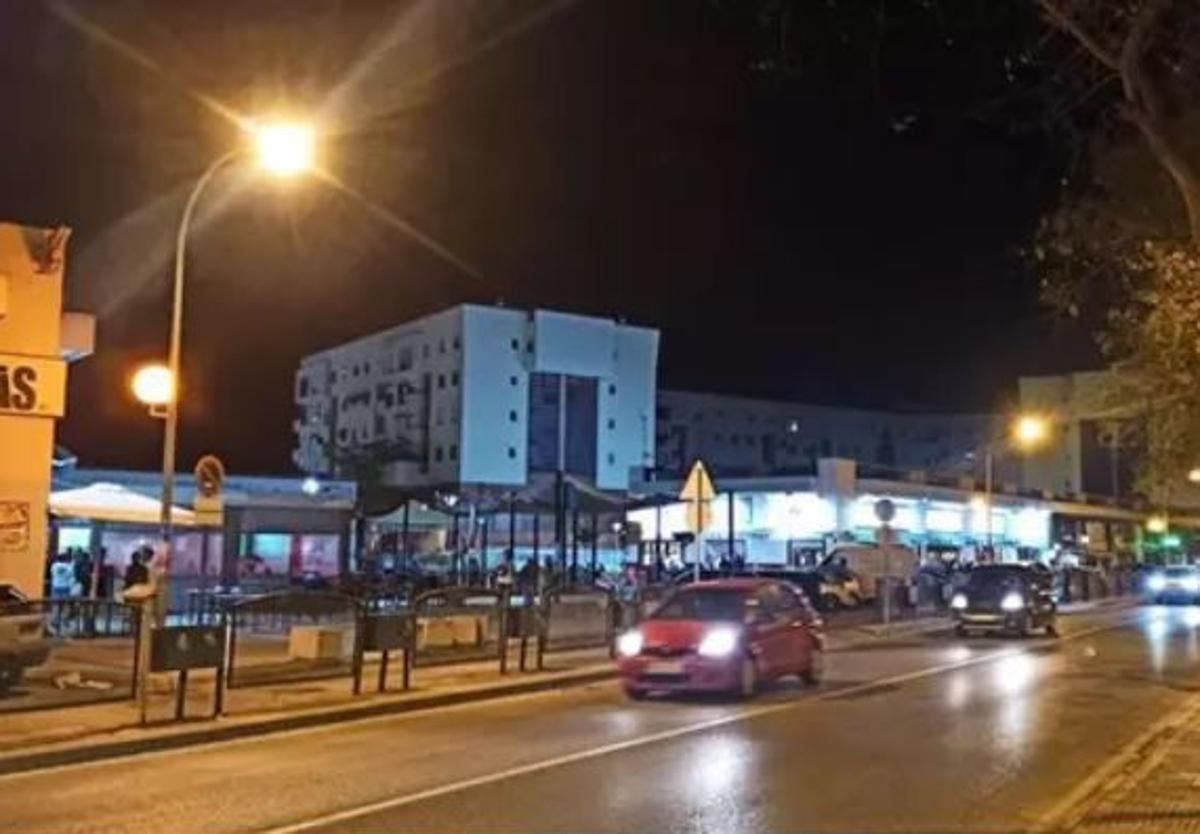 Zona de establecimientos de hostelería de Mairena del Aljarafe