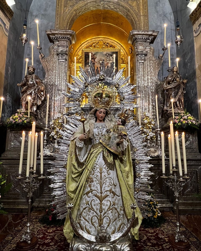 La capilla de la Virgen de la Alegría de San Bartolomé