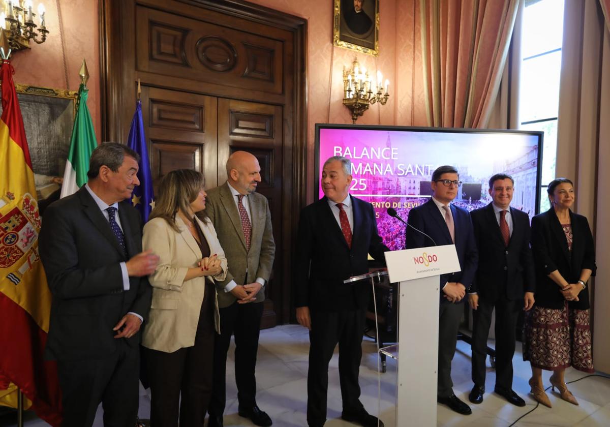 José Luis Sanz ha hecho balance esta mañana de la Semana Santa de Sevilla 2025