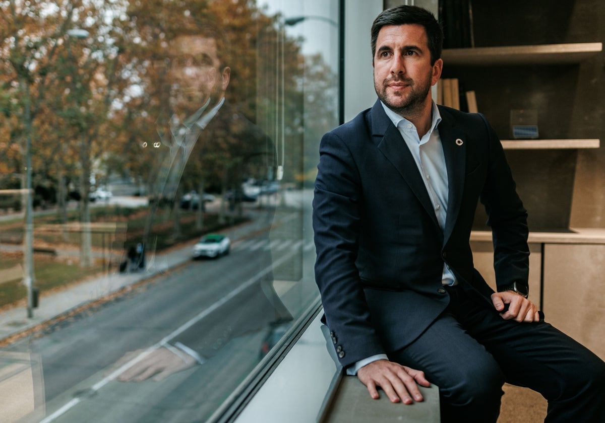 Enrique Riquelme, CEO de Cox Energy, en una entrevista reciente
