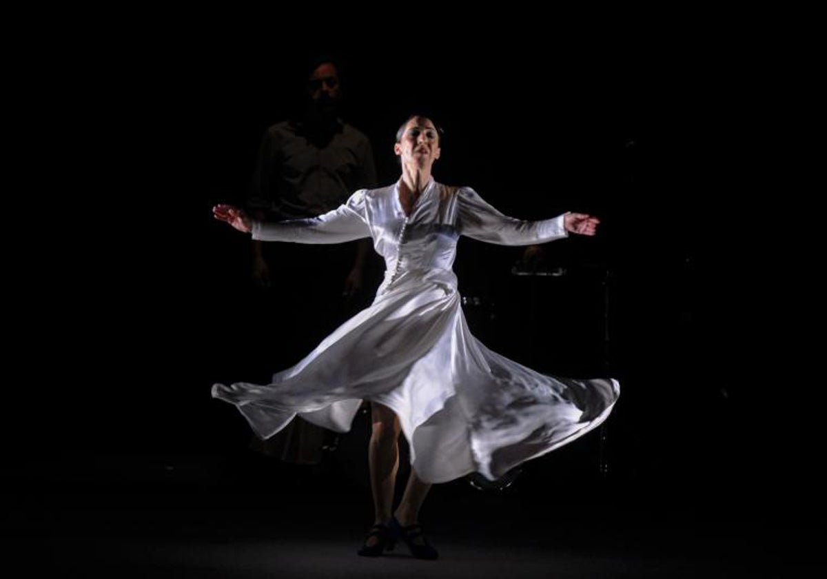 La bailaora Ana Morales en la pasada Bienal