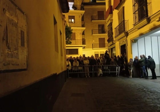 El público de la calle Luchana fue desplazado hasta la calle San Isidoro