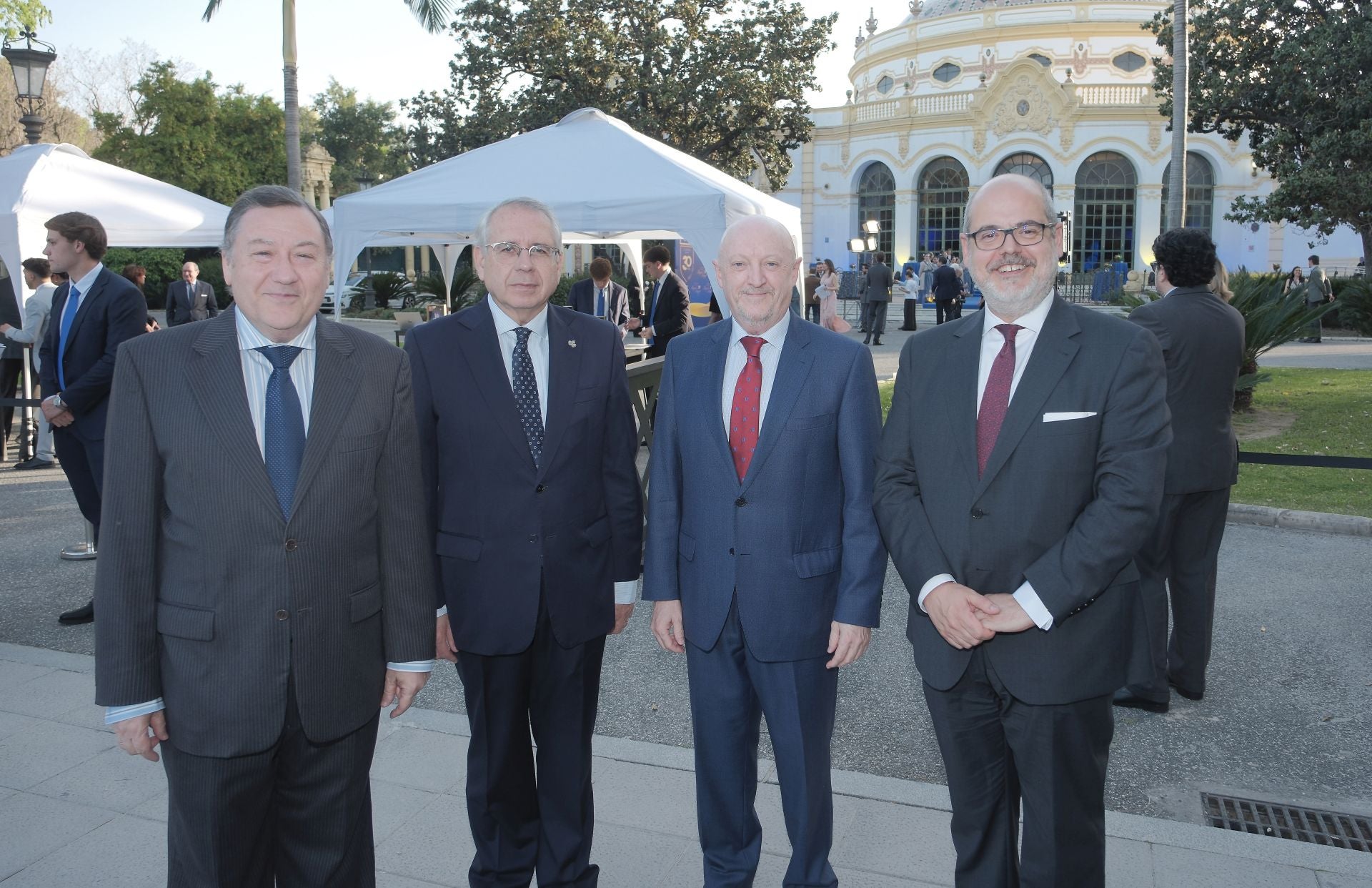 José Roda, José Carretero, Manuel Seda y Eduardo Carrera