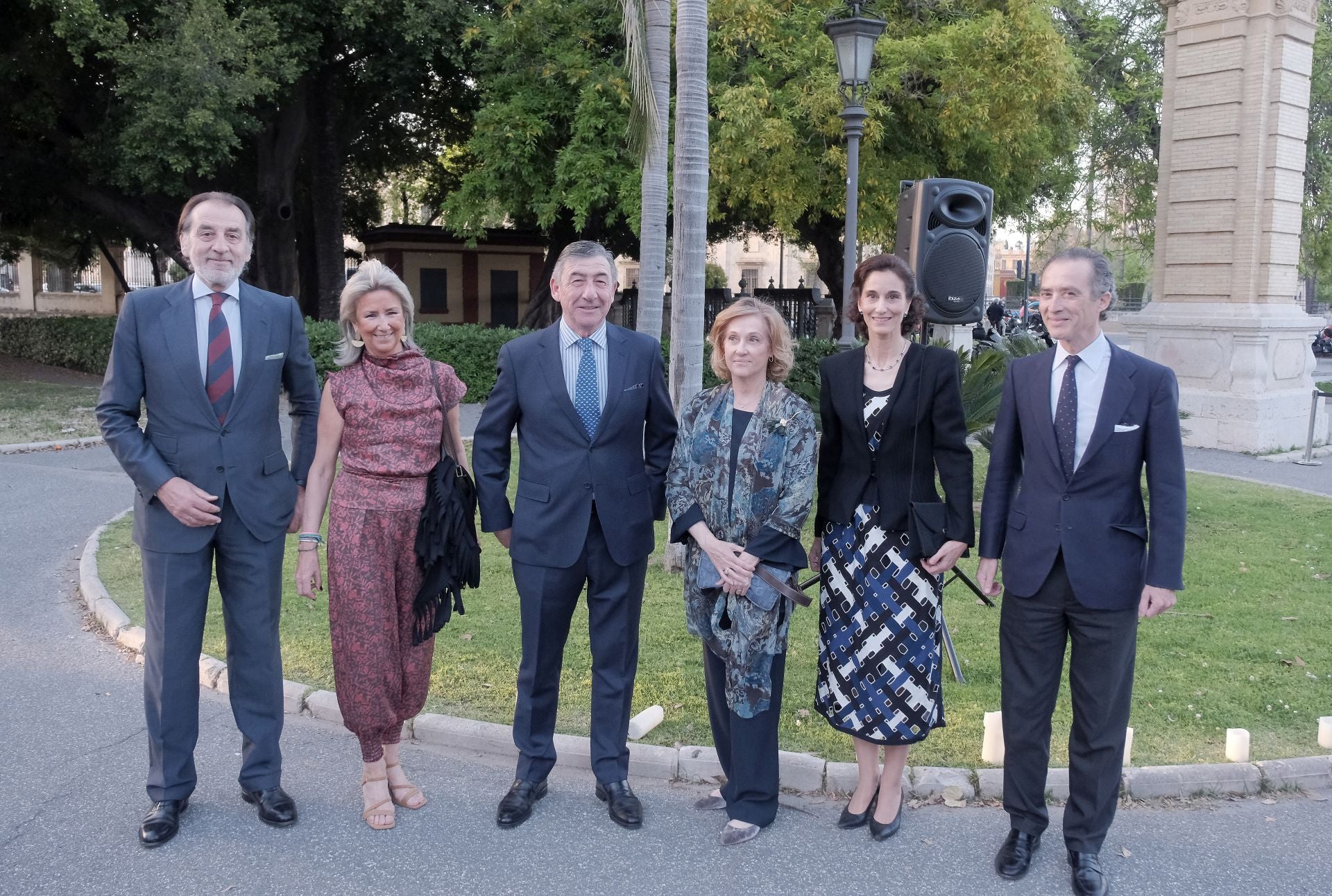 Manuel Ruiz Rojas, María Pou, Santiago León, Rocío Morenés, Patricia Medina y Jerónimo Solís