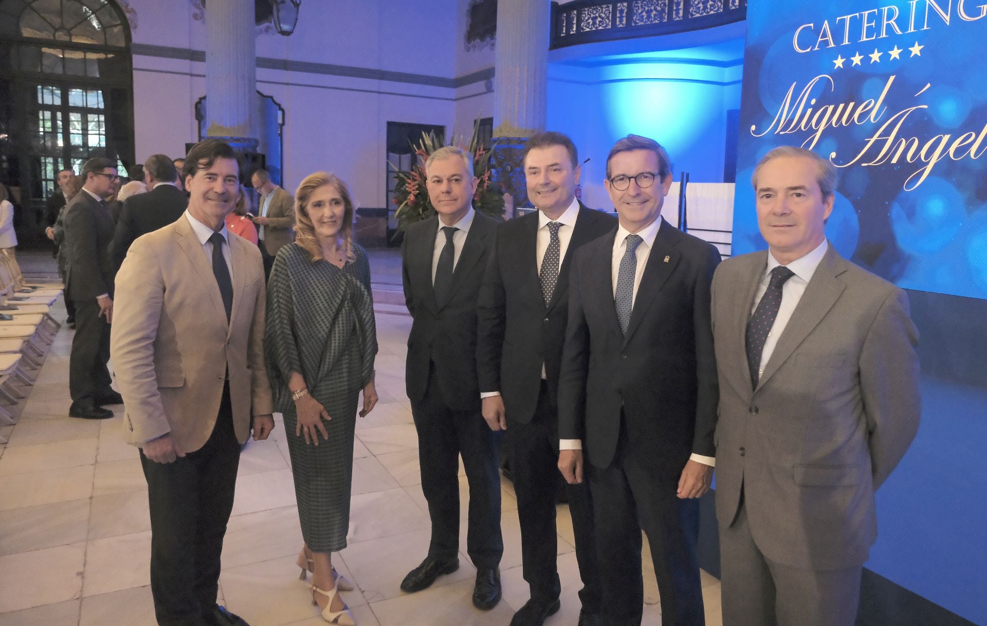 Miguel Rus, Constanza García, José Luis Sanz, Miguel Ángel Jurado, Jorge Paradela y Antonio Pérez
