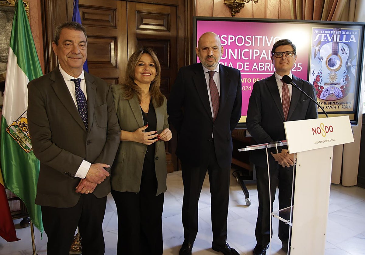 Presentación del dispositivo municipal de la Feria de Abril de 2025
