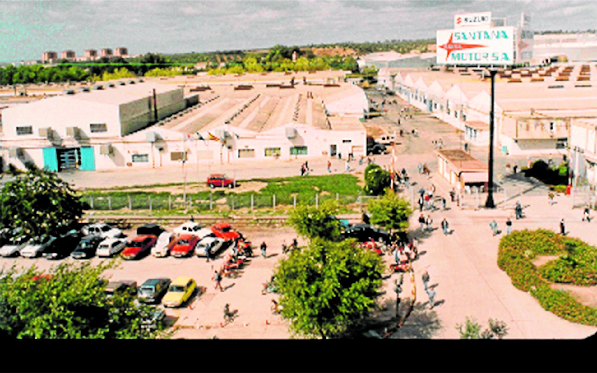 El parque industrial llegó a acoger una importante industria del sector del automóvil