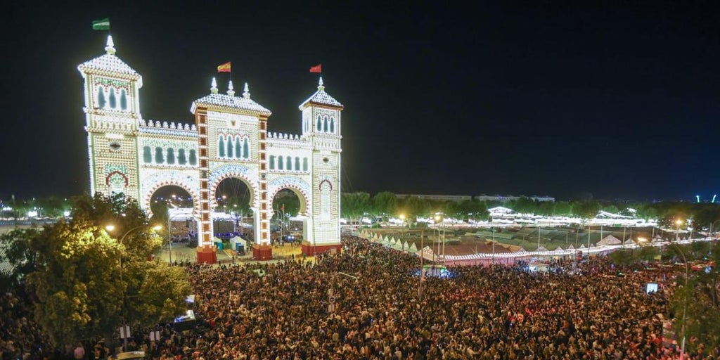 ¿Qué día y a qué hora es el alumbrado de la Feria de Sevilla 2025?
