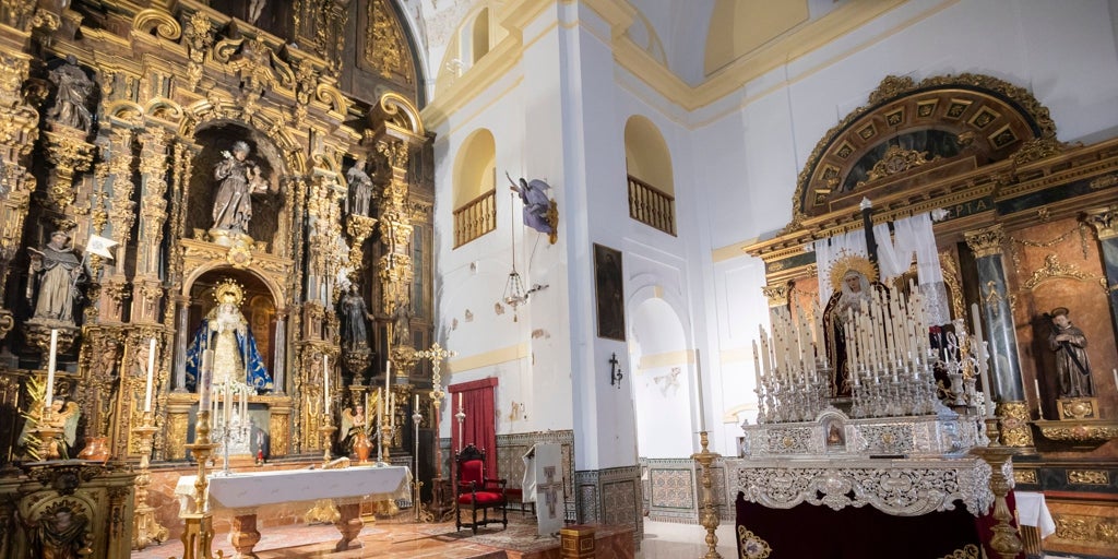 Los Desamparados de Alcosa se traslada al Salvador para el pregón de las Glorias de Sevilla de 2025
