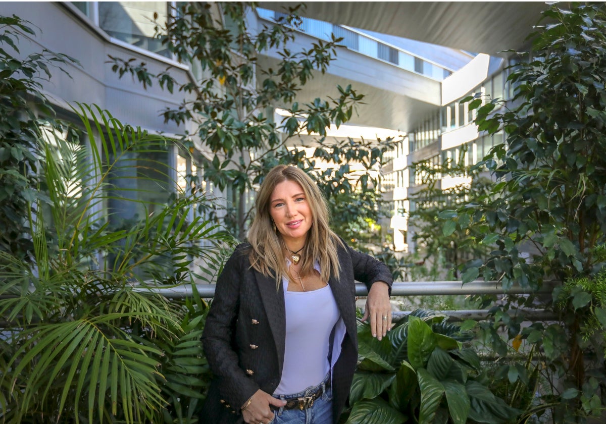 Gabriela Delord en la Facultad de Ciencias de la Educación de Sevilla