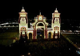 Imágenes del Alumbrado en la Feria de Sevilla 2025