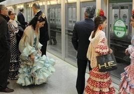 Los horarios del Metro y los autobuses de Tussam para la Feria de Sevilla 2025