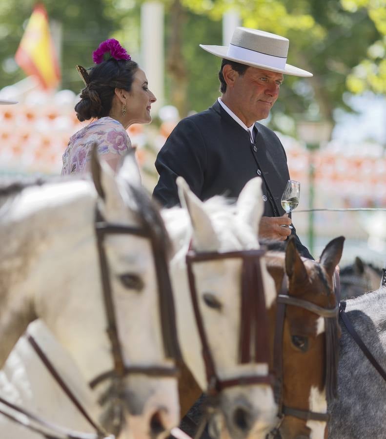 Ambiente en el Real el martes de Feria
