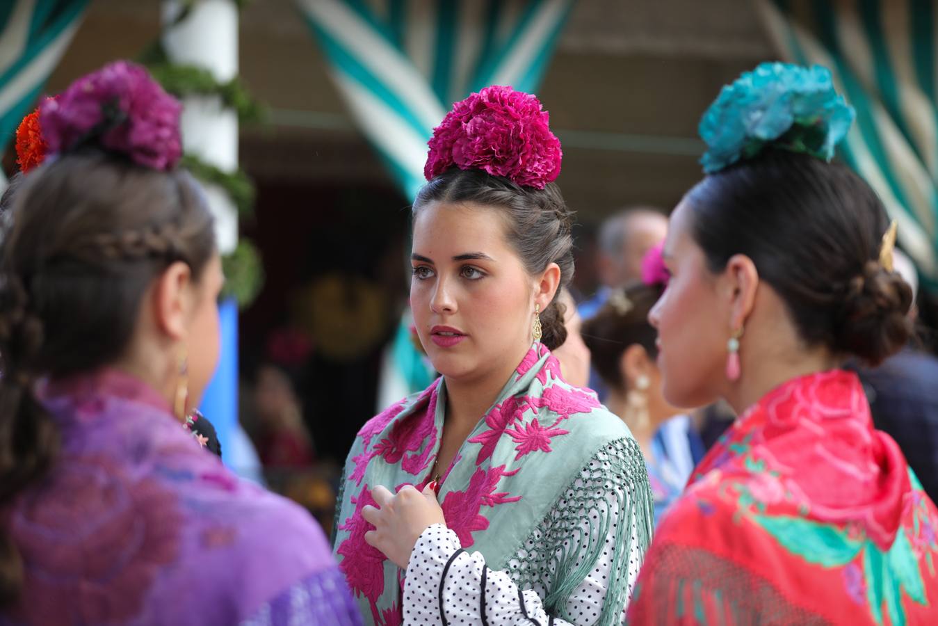 Ambiente en el Real el martes de Feria