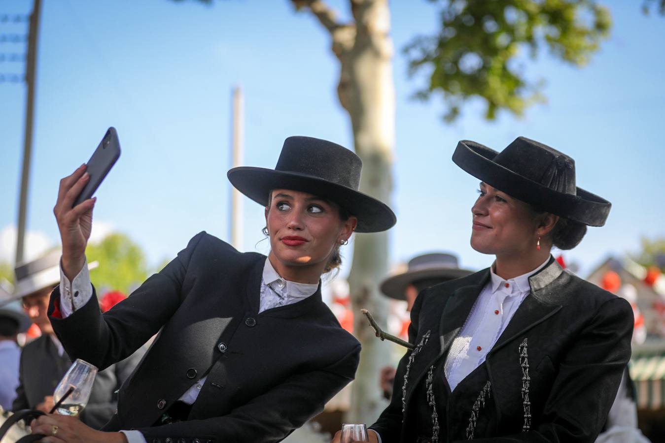 Ambiente en el Real el martes de Feria