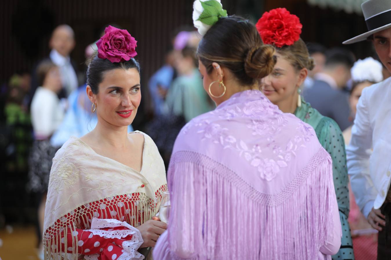 Ambiente en el Real el martes de Feria
