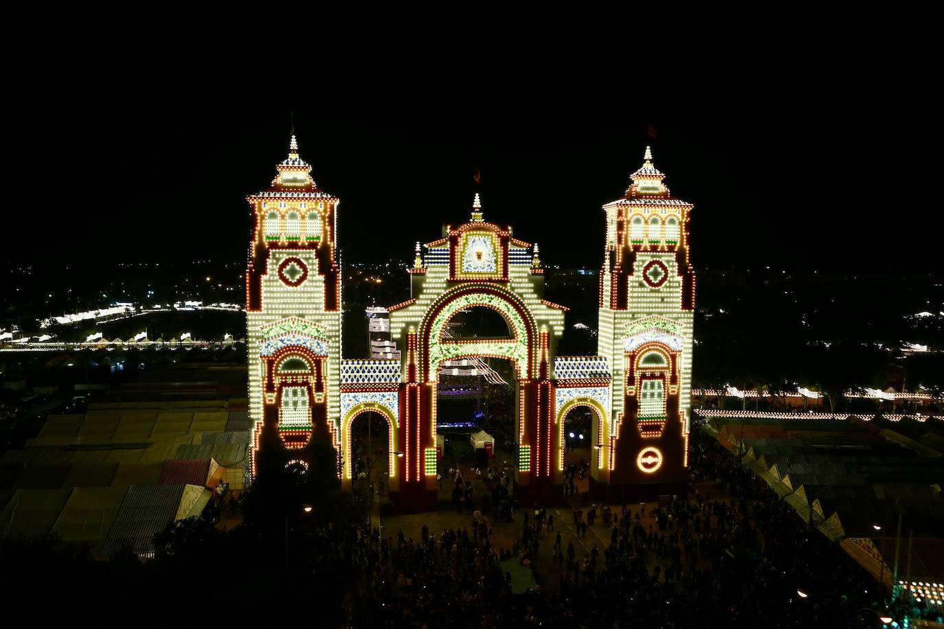 Alumbrado de la Feria de Sevilla 2025