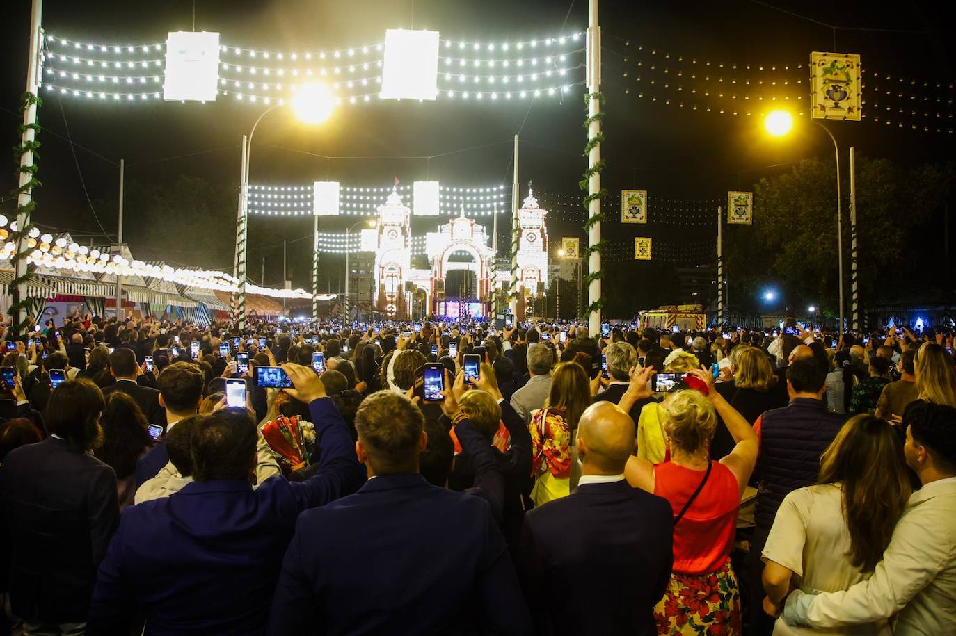 Alumbrado de la Feria de Sevilla 2025