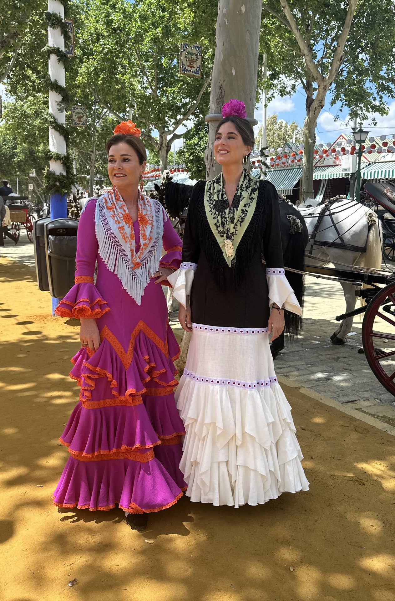 Rocío Terry y Lourdes Montes