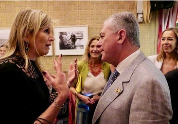 La Reina Máxima de Holanda regresa a la Feria de Sevilla, donde conoció al Rey Guillermo