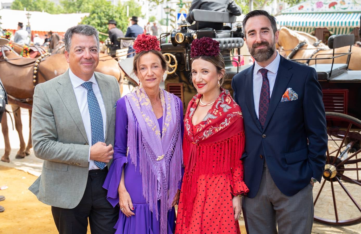 Rafael Prieto García, Cristina Baños Ayerbe, Cristina Valle García y Manuel Romo Serrano