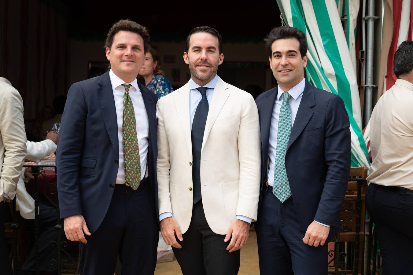Jaime Melgarejo, Miguel Lancha e Ignacio Peña de Berrazueta